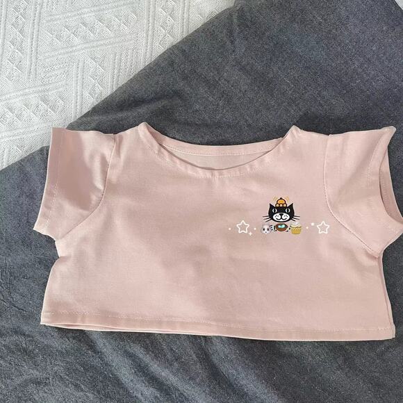 Bartholomew bear clothes outfits - Pink Cat T-shirts - FX34 (Medium) - Picture 2 of 2